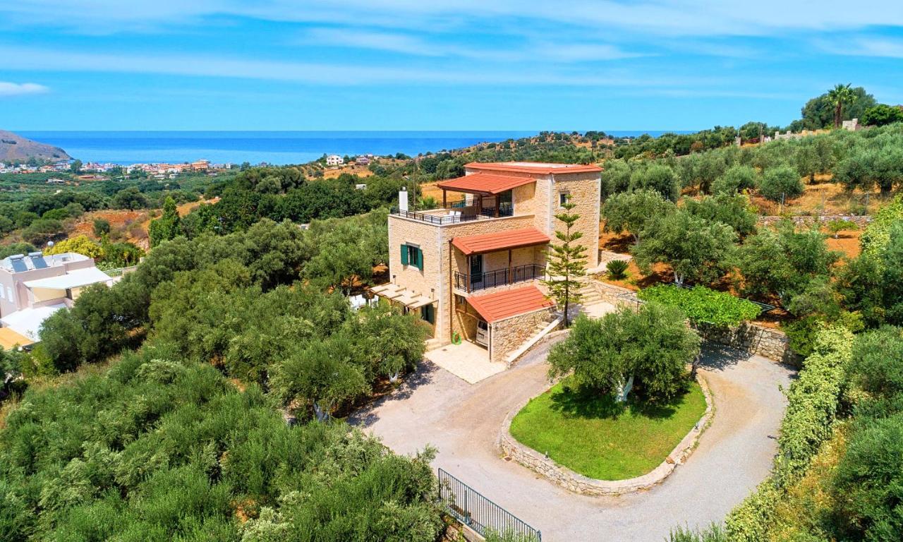 Villa Stelios Private Pool Георгиуполис Экстерьер фото