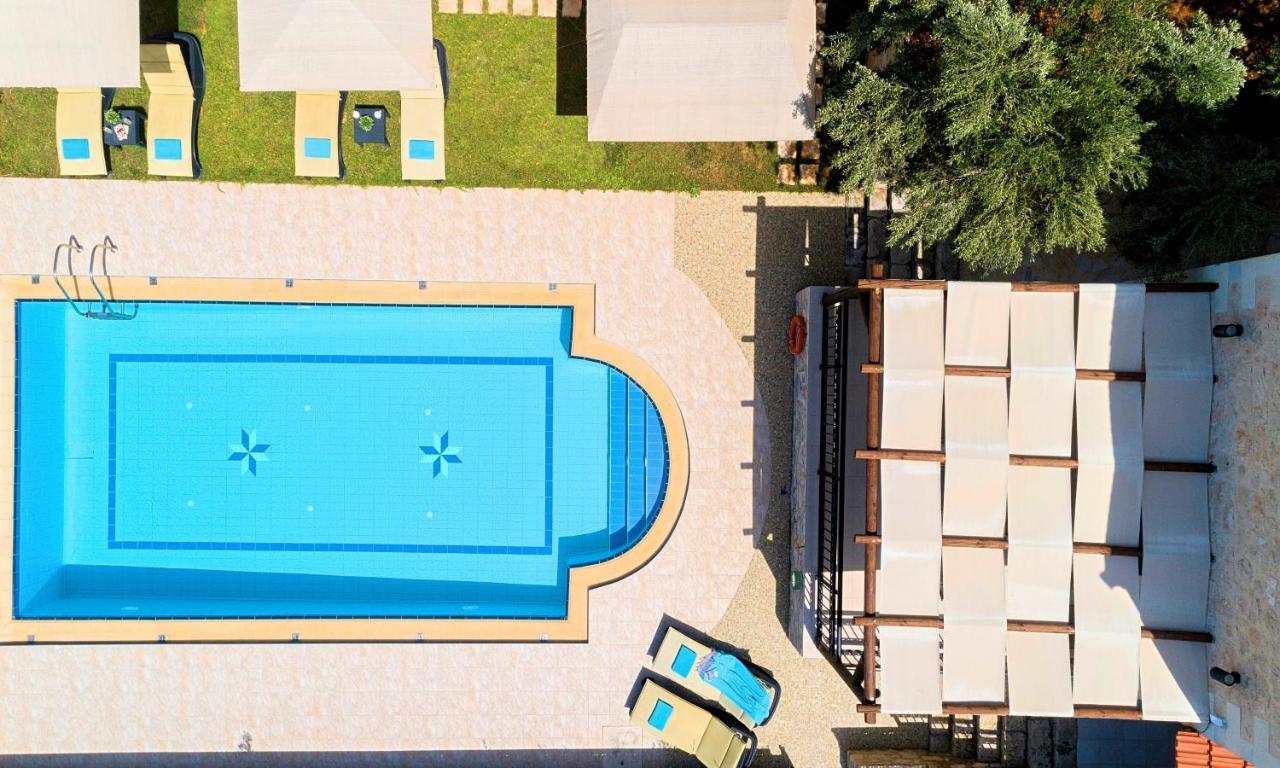 Villa Stelios Private Pool Георгиуполис Экстерьер фото