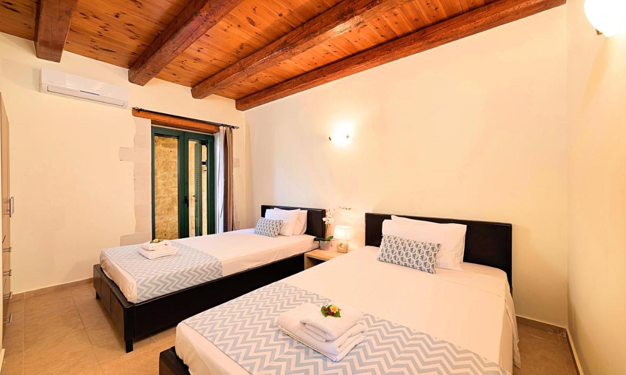 Villa Stelios Private Pool Георгиуполис Экстерьер фото