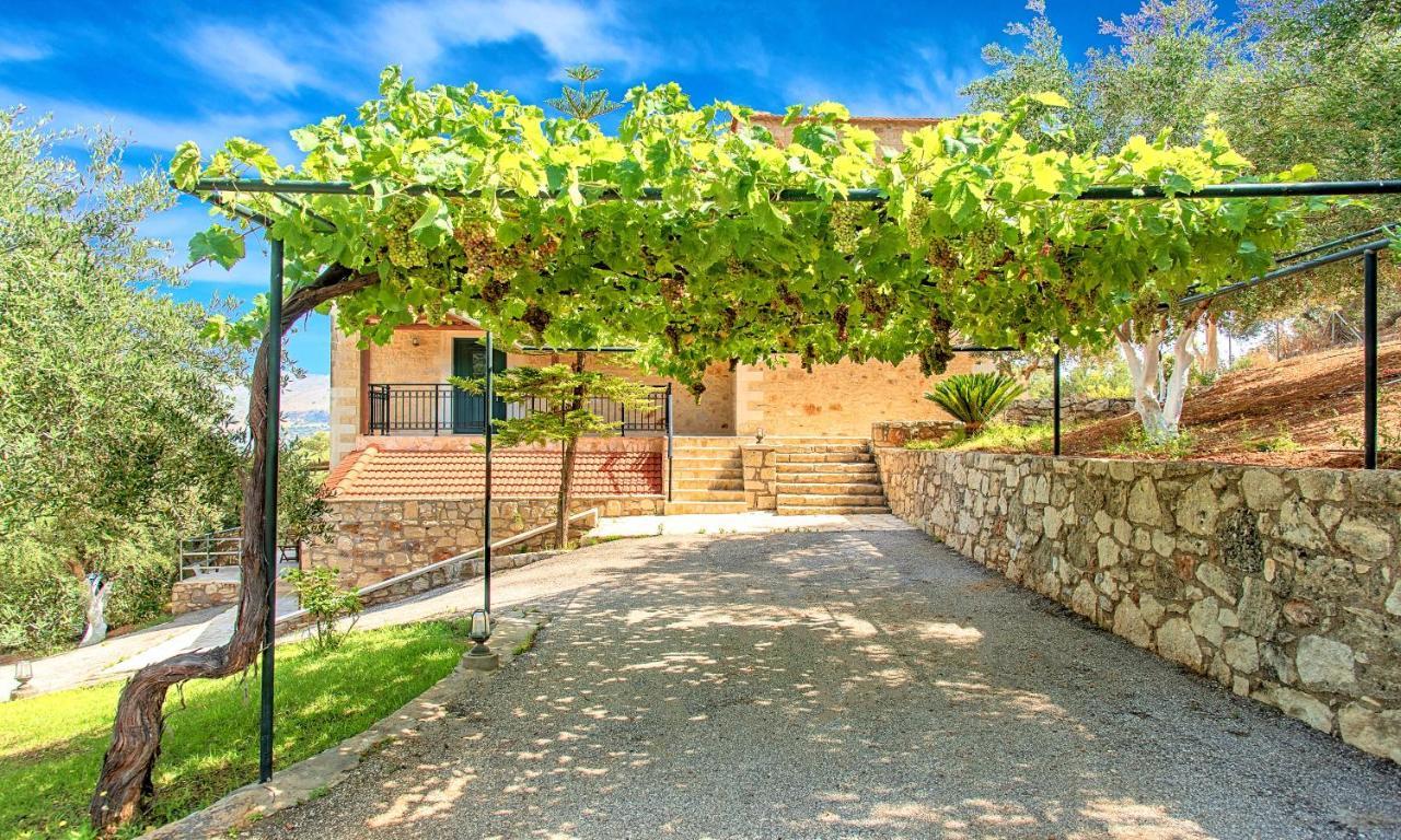 Villa Stelios Private Pool Георгиуполис Экстерьер фото