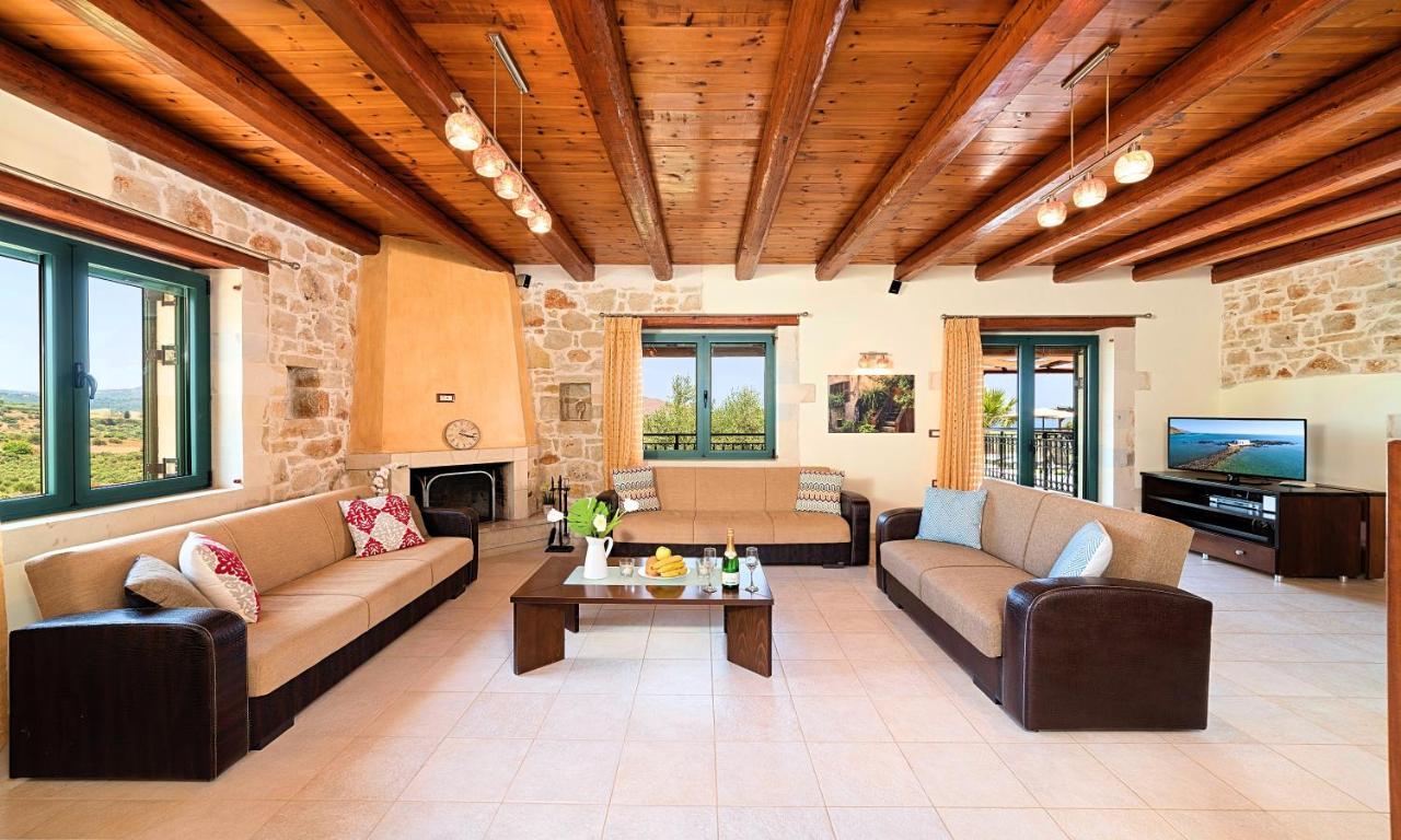 Villa Stelios Private Pool Георгиуполис Экстерьер фото